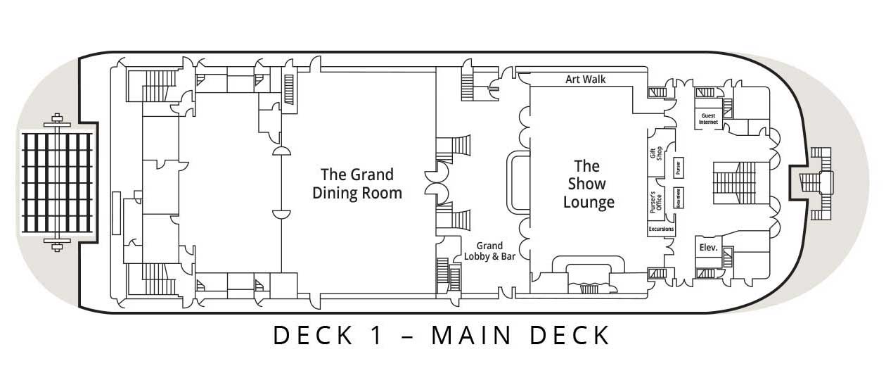 Deck 1 - Main Deck